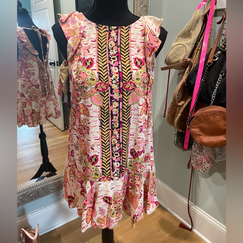 Free People Floral dress size Small